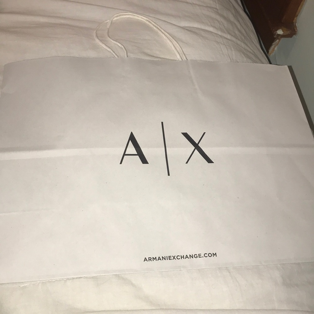 Armani Exchange store bag
